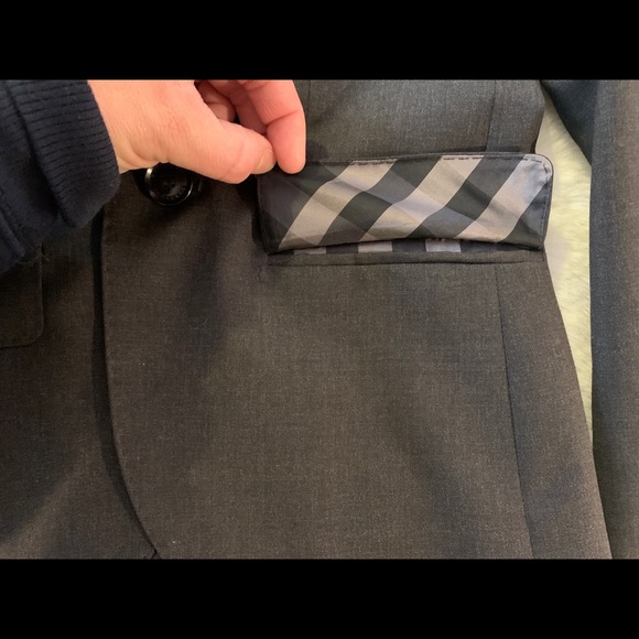 Burberry Children Boys Suit jacket Blazer dark grey - Picture 7 of 10